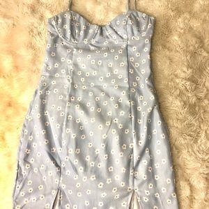 Princess Polly Blue Floral Mini Dress